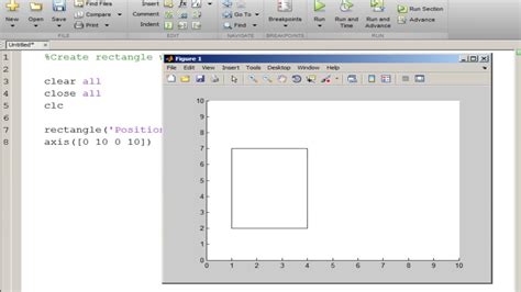 See syntax, examples, input arguments, and output arguments for the rectangle function. . Matlab rectangle